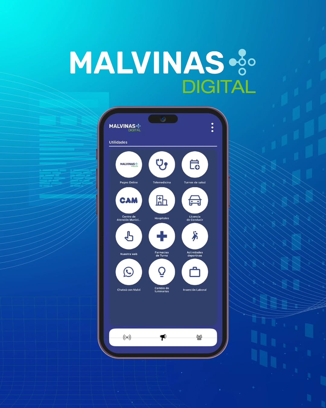 🤳🛜 ¡No esperes más! Descargá la app Malvinas Más Digital
Con la app del municipio, podés gestionar tus solicitudes, h...