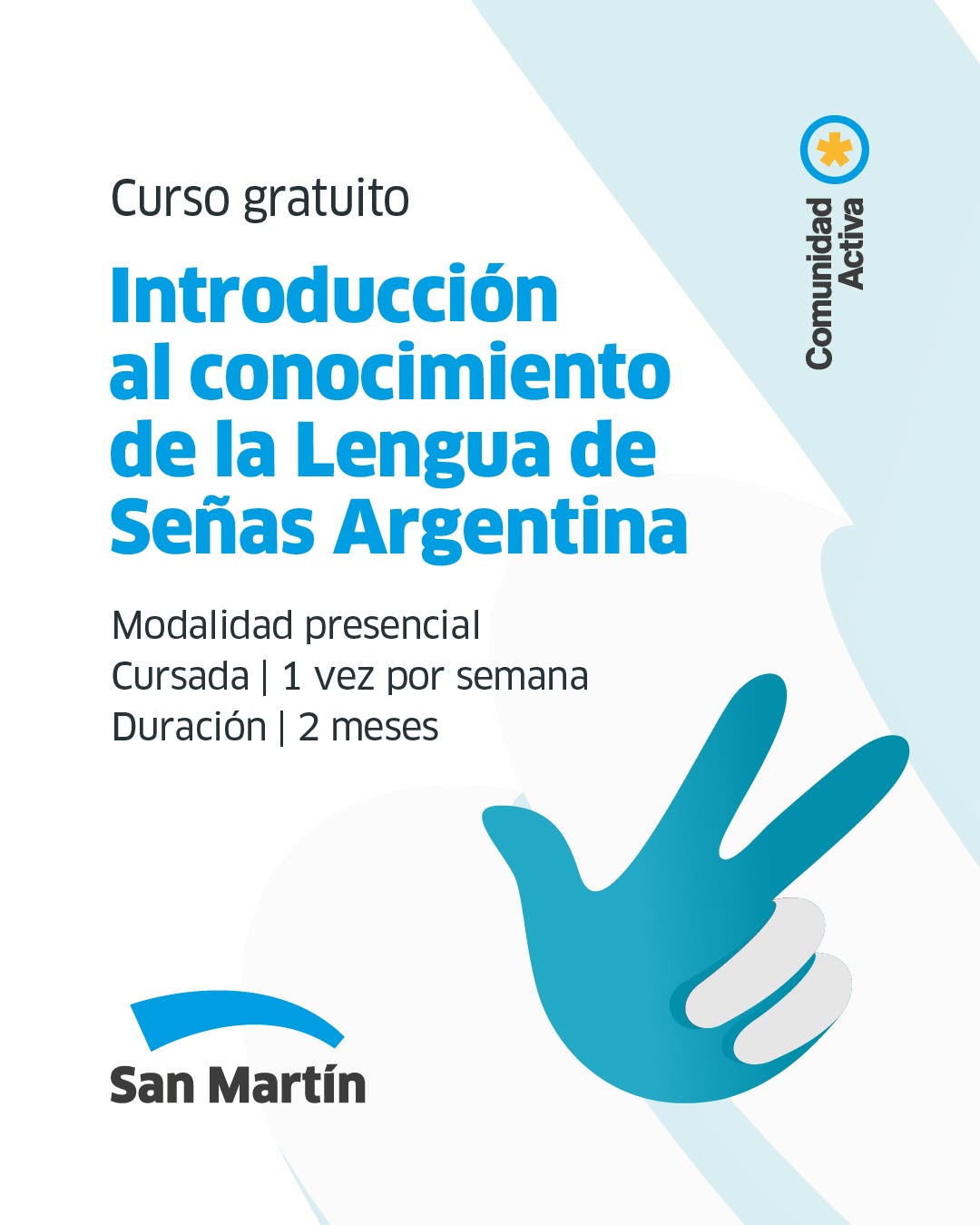 🧏🏻‍♂️¡Ya podés inscribirte al curso de Introducción al Conocimiento de la Lengua de Señas Argentina!

📌Será de forma ...