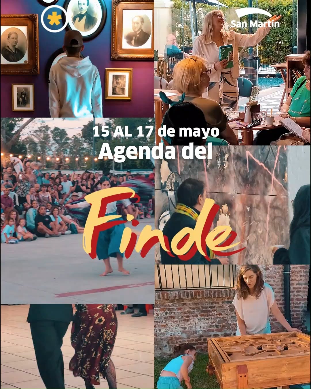 🪭¡Otro finde lleno de actividades en San Martín!

Sumate a las propuestas culturales, artísticas y recreativas de tu ci...