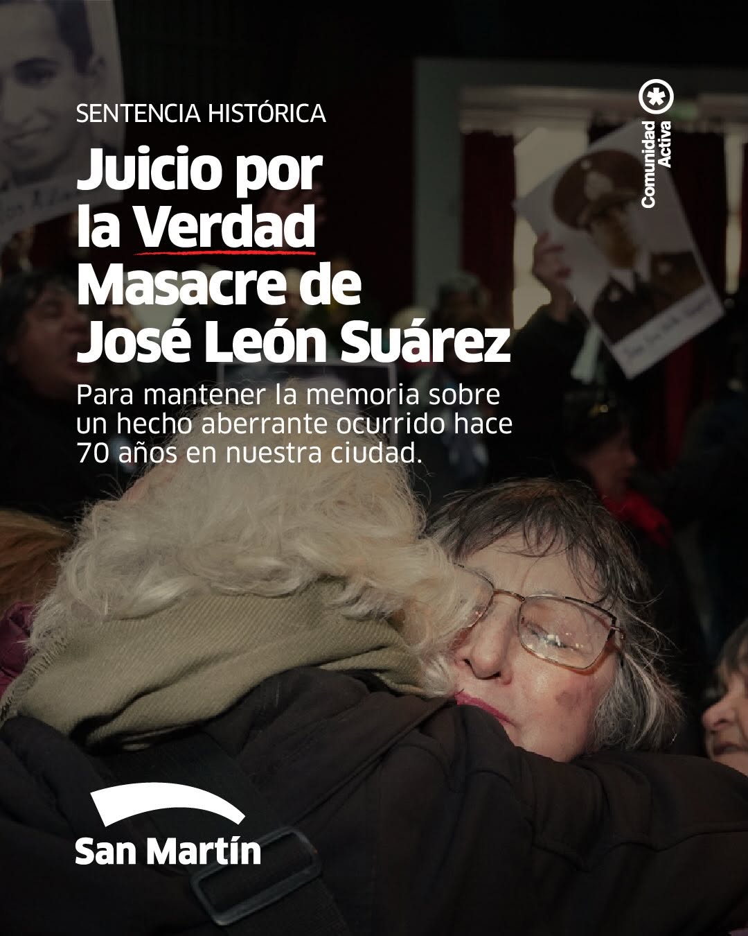 ⚖️Un día histórico en San Martín

A 70 años, la Masacre de José León Suárez fue declarada crimen de lesa humanidad.

🤍H...