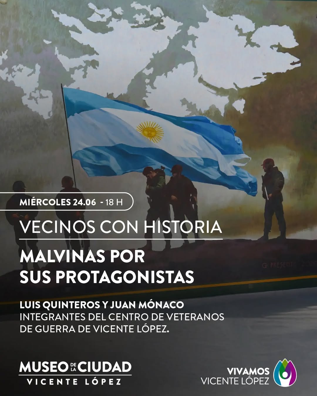 ¿Querés conocer la historia de la Guerra de Malvinas contada por sus protagonistas? 📖 🇦🇷

🗓️ Este miércoles 24 de ju...