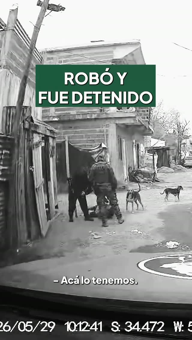 Robó una bicicleta, lo seguimos a través de nuestras cámaras de videovigilancia y, aunque intentó esconderse en La Cava,...
