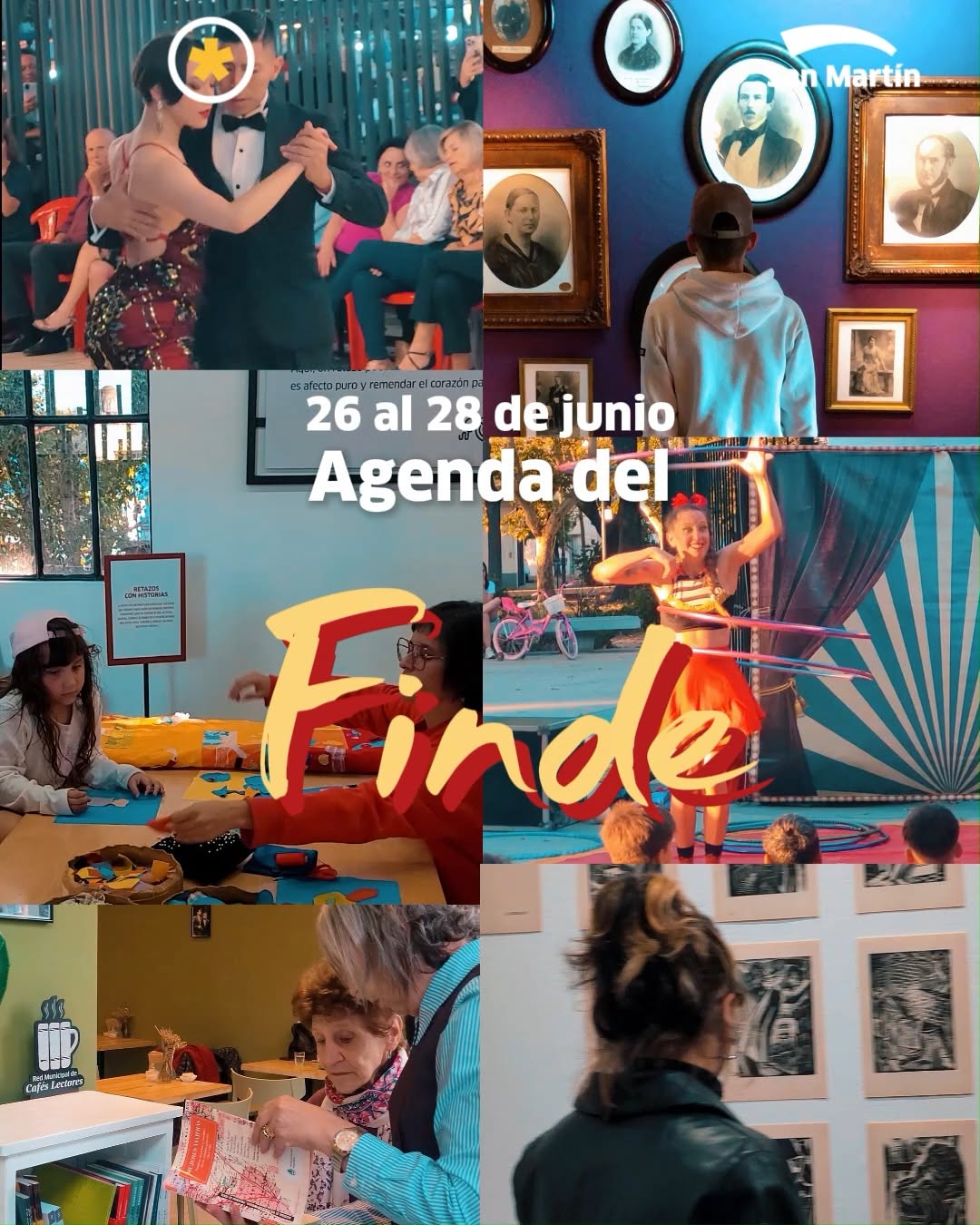 🎻☀️¡El finde en San Martín se viene con todo!

Te esperamos con arte, cultura y entretenimiento para que este fin de se...