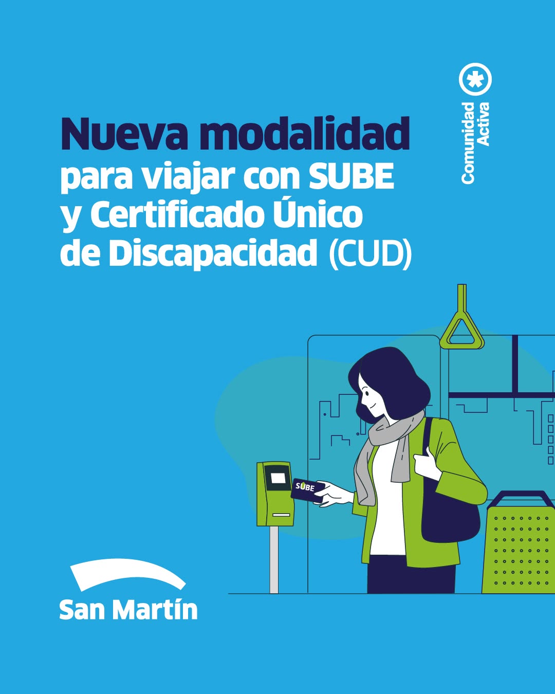 📣Quienes cuenten con Certificado Único de Discapacidad podrán viajar sin costo en colectivos nacionales que funcionan e...