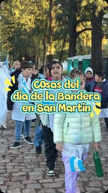Así se vivió el Día de la Bandera en San Martín. 🇦🇷😍

Con la celeste y blanca por todos lados, nos encontramos para c...