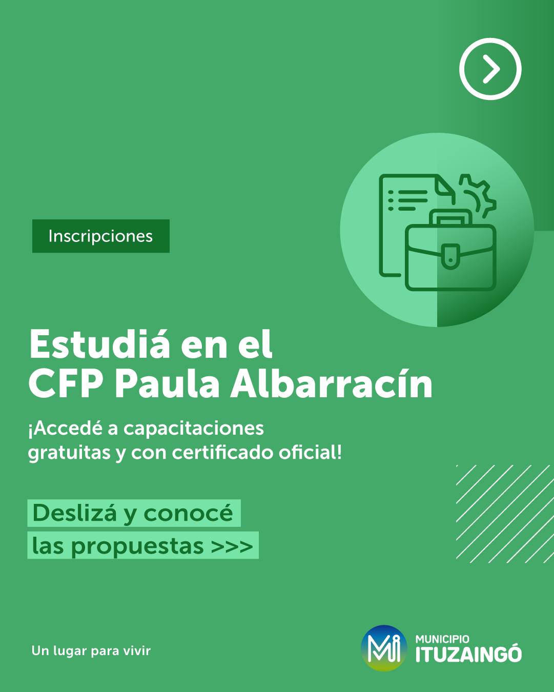 📚✨ ¡Cursos y capacitaciones en el CFP Paula Albarracín!

¿Querés aprender un oficio, sumar herramientas para el mundo l...