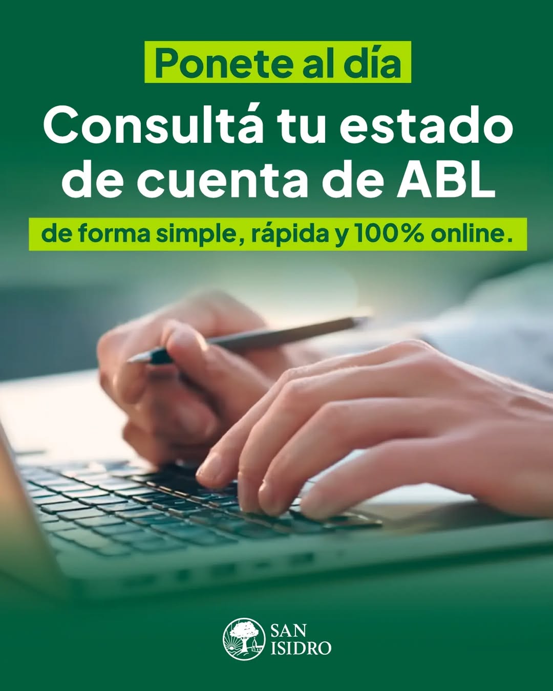 Consultá tu estado de cuenta online y verificá si tenés pagos pendientes. Si necesitás regularizar tu situación, contás ...