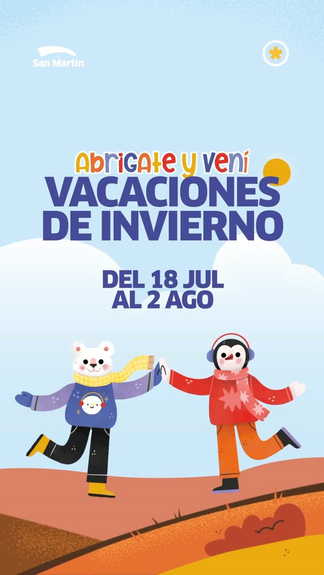 Llegan las vacaciones de invierno y volvemos a encontrarnos en nuestro clásico ciclo "Abrigate y vení", con cientos de p...