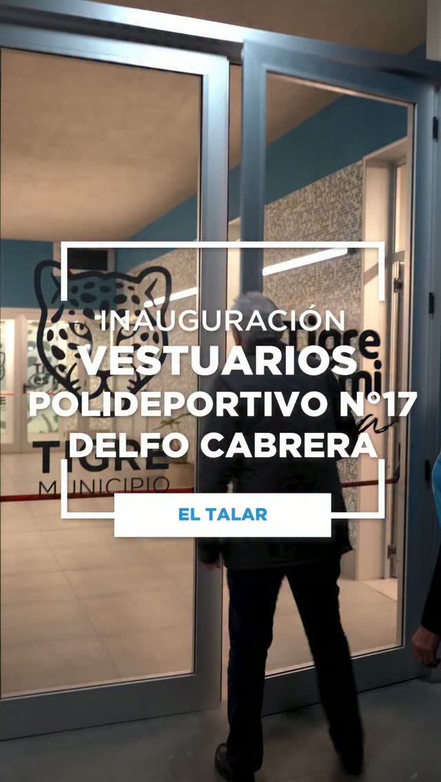 ¡Inauguramos los nuevos vestuarios del natatorio del Polideportivo Delfo Cabrera de El Talar! 
Seguimos mejorando nuestr...