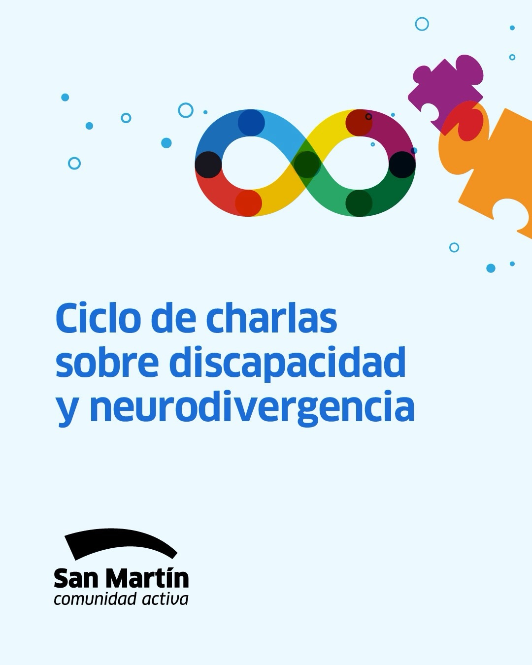 🩵🫂Nuevo ciclo de charlas sobre discapacidad y neurodivergencia

Llega una nueva charla para conversar con profesionale...