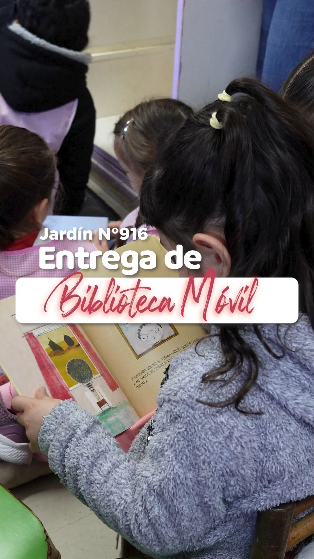 En el Jardín N° 916 "Alas Argentinas" realizamos entrega de una nueva biblioteca con el objetivo de seguir impulsando la...