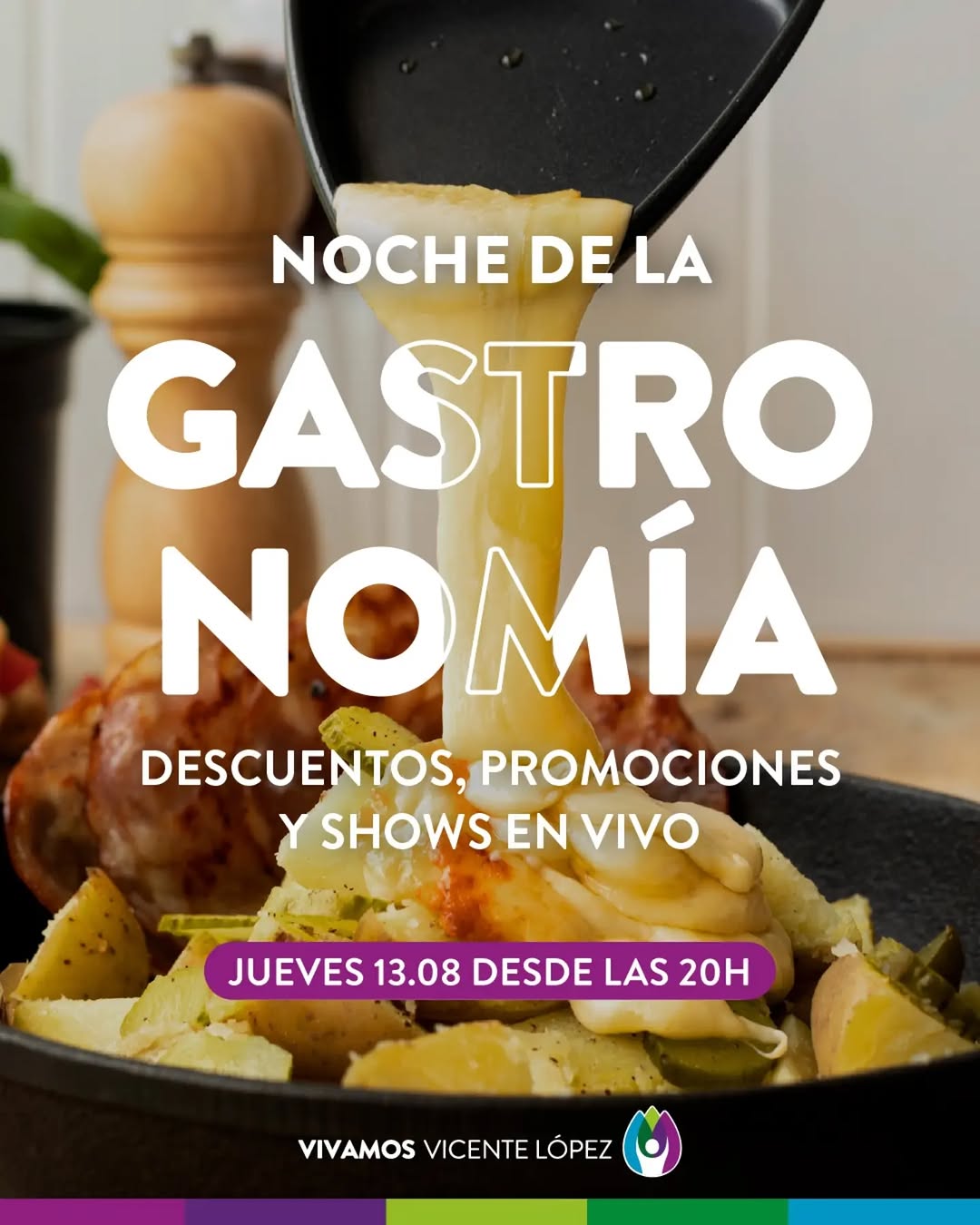 🍴 La excusa perfecta para encontrarse y comer algo rico con amigos o en familia. 

📅 Este jueves 13, a partir de las 2...