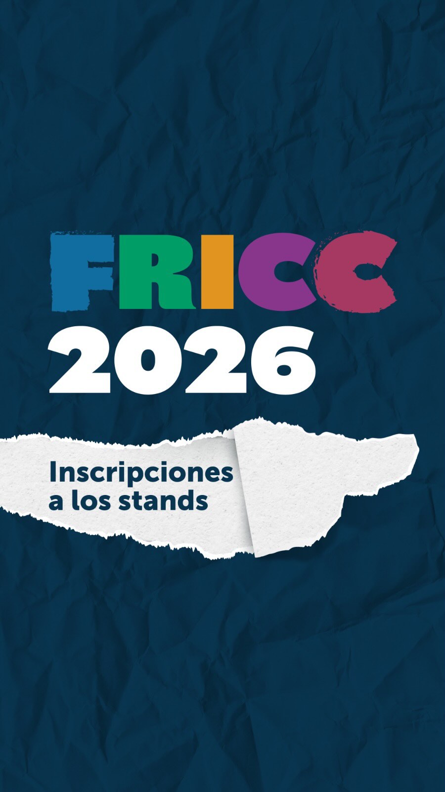 ¡Ya llega la FRICC!🎡 

📆 Sábado 5 y domingo 6 de septiembre.

💬 Si sos artesano o artesana, artista, emprendedor cult...
