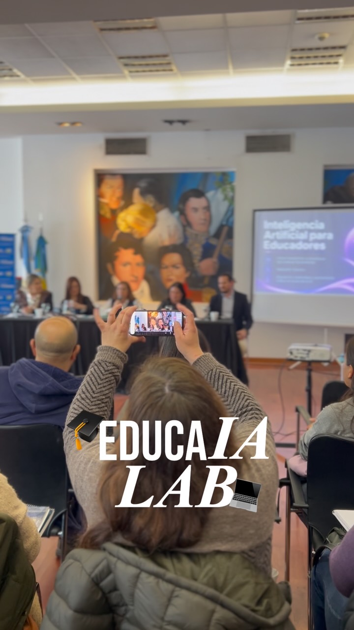 🌐 1er encuentro de Educa IA Lab para docentes.

💬 Una propuesta que brinda herramientas para la integración responsabl...