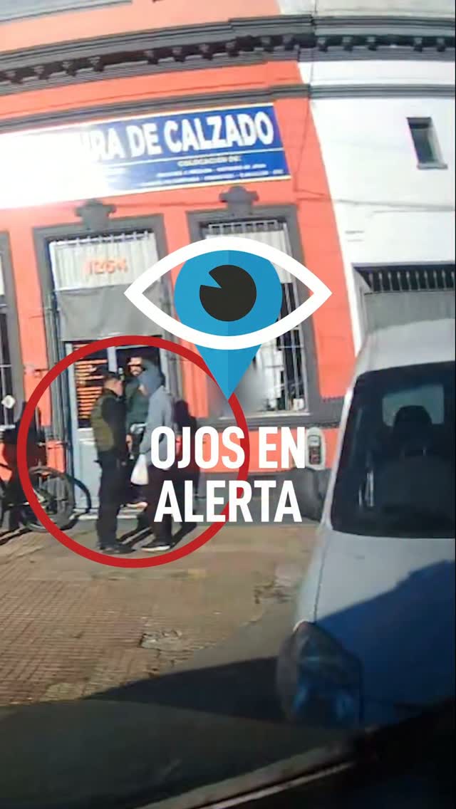 La encargada de un comercio alertó a través de Ojos en Alerta sobre un hombre que pedía dinero y amenazaba a quienes est...