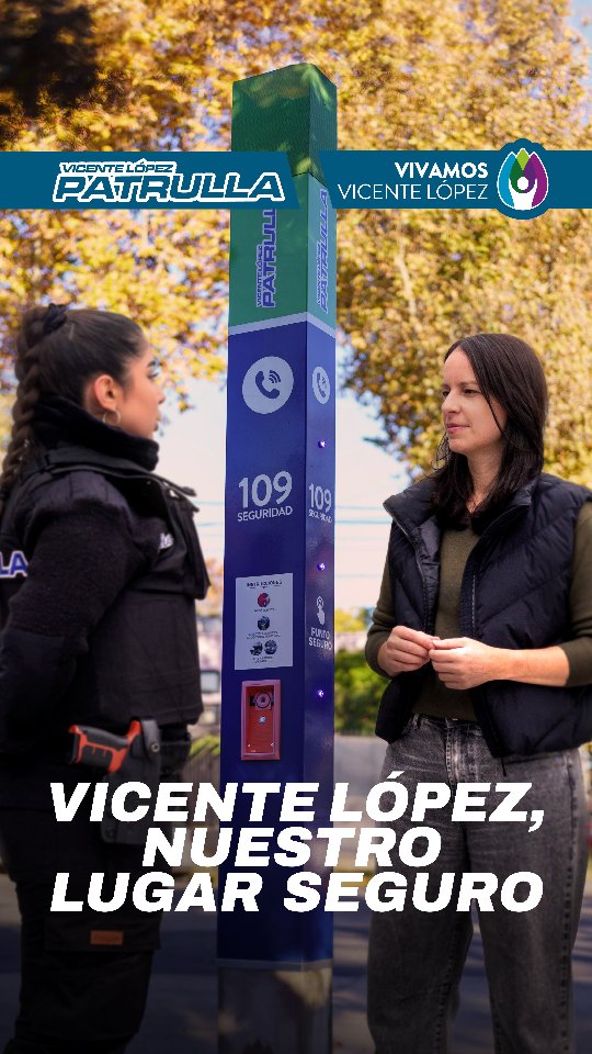 La tranquilidad de los vecinos no se negocia. Por eso, diseñamos el sistema de seguridad más moderno del país: para que ...