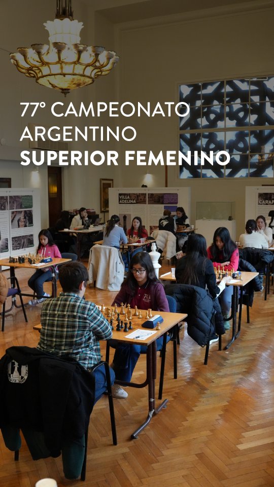 Así se vivió el 77° Campeonato Argentino Superior Femenino de ajedrez. ♟️💜 

Las mejores jugadoras del país se encontra...