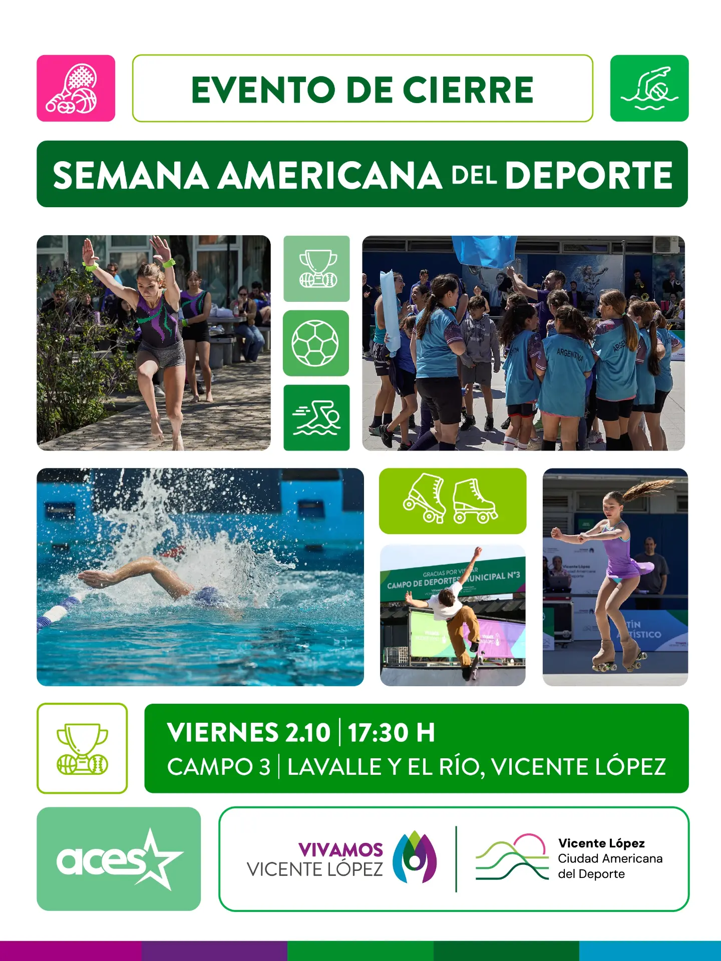 Celebremos nuestra pasión por el deporte a lo grande. 

Este viernes 2, te esperamos para vivir juntos el cierre de la S...