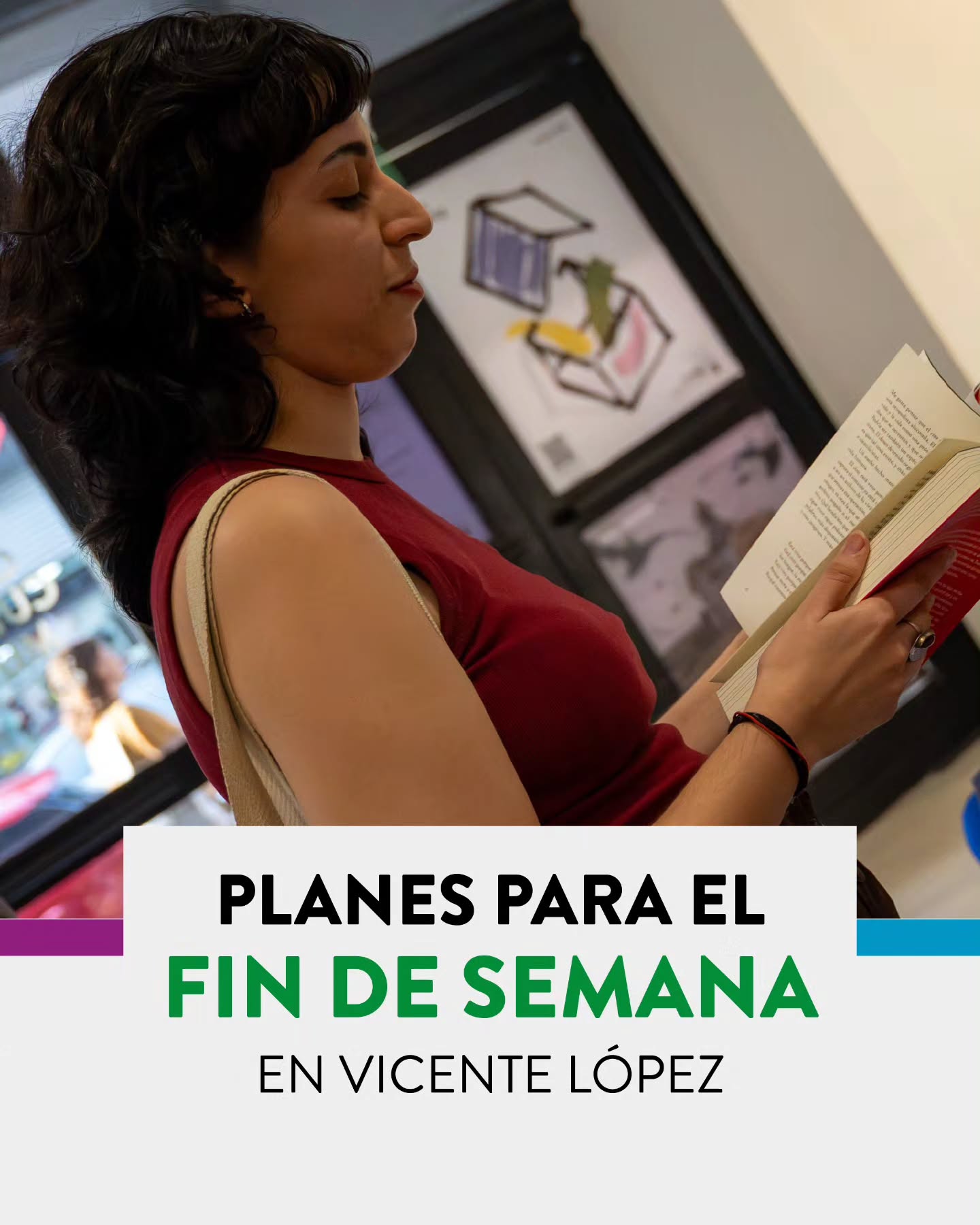 🎭 ¿Finde sin planes? En Vicente López te lo resolvemos. ✨

👉 Deslizá, conocé las propuestas y compartile este post a l...