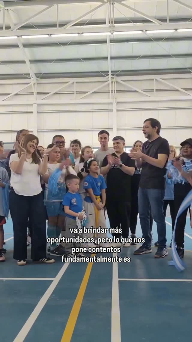 🤸🏻‍♂️✨¡Inauguramos el nuevo gimnasio del Parque José Hernández!

Fernando Moreira presentó este gran espacio de 800 me...